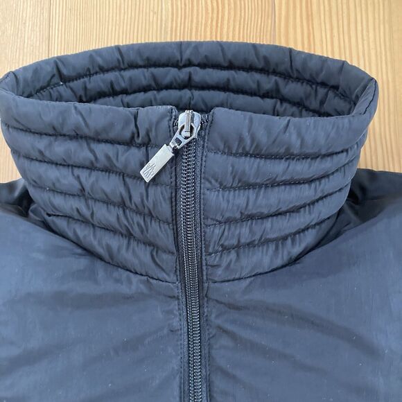 MONCLER Women's Black Quilted Down Puffer Long Jacket Size 1/US S - Picture 9 of 16